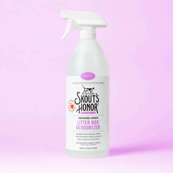 1ea 32oz Skout's Honor Litter Box Deodorizer - Health/First Aid
